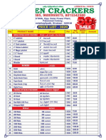 Green Crackers Price List 2020 - Color