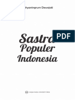 Sastra Populer Indonesia