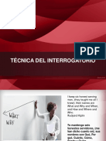 Tecnica Del Interrogatorio Final