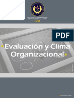 Evaluación y Clima Organizacional
