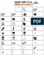 Catálogo de artículos de pvc y accesorios