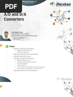 Unit-4: A/D and D/A Converters