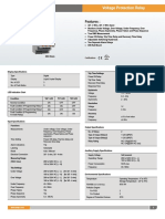 Voltage Protection Relay 900VPR-2: Features