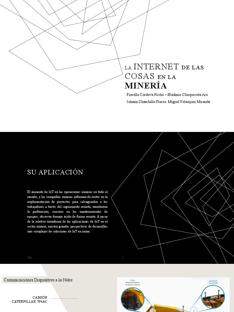 IoT en Minería: Innovaciones y Beneficios | PDF | Internet de las Cosas ...