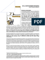 Resumen - de La Servidumbre Moderna