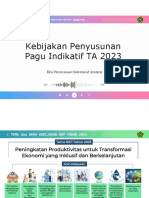 Kebijakan Pagu Indikatif Kemenag 2023