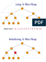 Initializing A Max Heap: Input Array