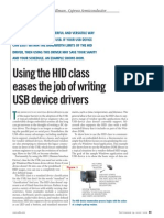 Using The HID Class Eases The Job of Writing USB Device Drivers