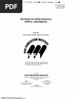 PFI ES-2-2000 Method of Dimension Ing Piping Assemblies