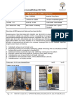 Arcadis HIN (NCR) 059 Scaffold Violation To The Stop Work Notice