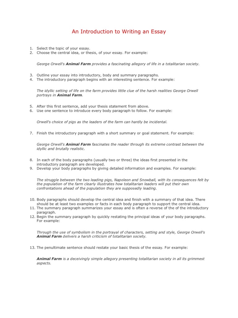 Essay Writing Tips for Students | PDF | Paragraph | Essays