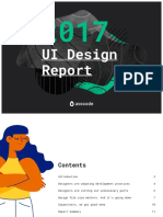 2017 Full Design Report by Avocode