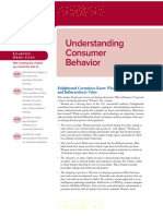 Reading Material - Consumer Behaviour - Module 1 - Understanding Consumer Behavior