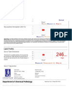 Lipid Profile: Glycosylated Hemoglobin (Hba1C)