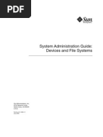 Solaris 10 Devices and File Systems