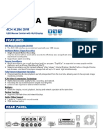 AVC791A Spec Sheet