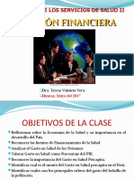 Financiamiento y Gasto en Salud 2017-I