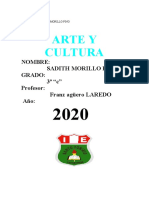 ARTE Y CULTURA SADITH MORILLO. Portafolio