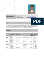 DINESH CV