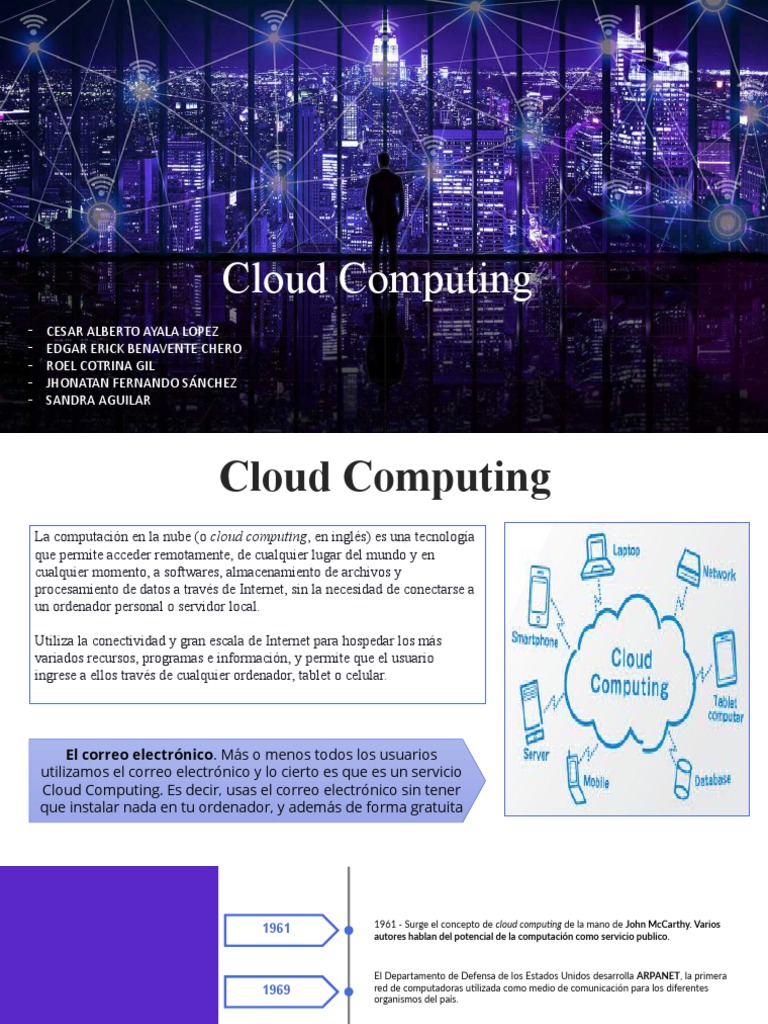 Cloud Final | PDF | Computación en la nube | Internet