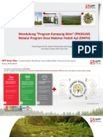 Supporting Indonesia's Climate Village Program (PROKLIM) Through the Sustainable Village Program (DMPA