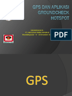 GPS, Peta Dan Aplikasi Groundcheck Titik Panas-1