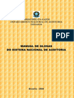 Manual de Glosas Do Sistema Nacional de