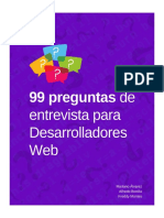 99 Preguntas de Entrevista Para Un Desarrollador Web-e-book