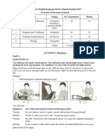 A Guide To English Language Test For Selected Students 2017