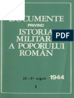 Documente Privind Istoria Militara A Poporului Roman 23 31 August 1944 1977