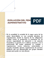 Evolución Del Pensamiento Administrativo 3