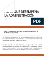 Papel Que Desempeña La Administración 2