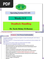 ICS 431 Ch8 Deadlocks