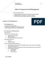 Week 012 Module 12 - Corporate Travel Management 2.0