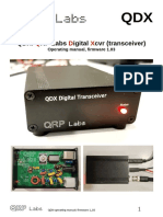 QDX: RP Labs Igital CVR (Transceiver) : Operating Manual, Firmware 1.03