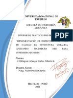 Orbegoso Arteaga Carlos Alberto JR - Informe de Prácticas