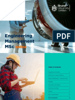 Engineering Management MSC: Online