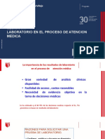 CLASE TEORICA SEMANA N1_ TOMA DE MUESTRA, ANTICOAGULANTES Y LABORATORIO EN EL PROCESO DE ATENCION MEDICA (1)