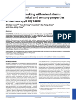 Effects of Koji-Making With Mixed Strains On Physicochemical and Sensory Properties of Chinese-Type Soy Sauce