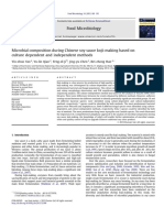 Microbial Composition During Chinese Soy Sauce Koji-Making Based On Culture Dependent and Independent Methods