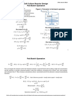 Cell culture reactor design (part-II)