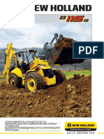 Manual Ekskavator Pogruzchik New Holland LB 115