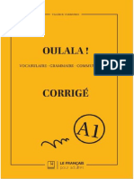 Corrigé Oulala A1 - Association FPA