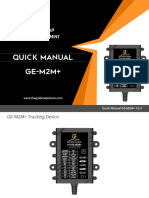 GE-M2M+ Tracking Device Manual