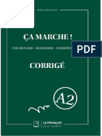 Corrigé Ça Marche A2 - Association FPA