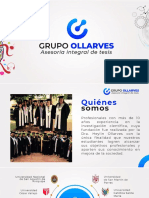 Brochure Gupo Ollarves EIRL - PREGRADO