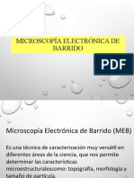 Microscopia Electronica Meb+Principios