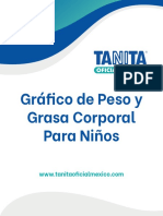 Folleto Grafico de Peso y Grasa Corporal para Ninos Tanita Oficial Mexico
