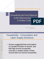 Household and Firm Behavior in The Macroeconomy: A Further Look