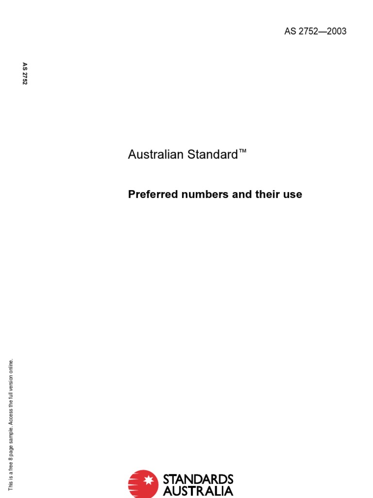 2752.PDF Preferred Number | PDF | International Organization For ...